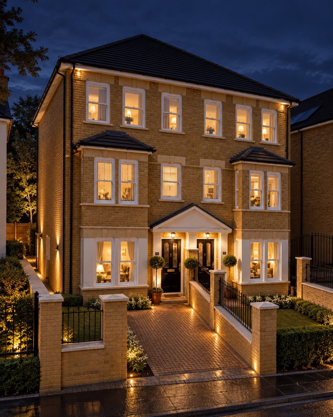 London Development, Exterior
